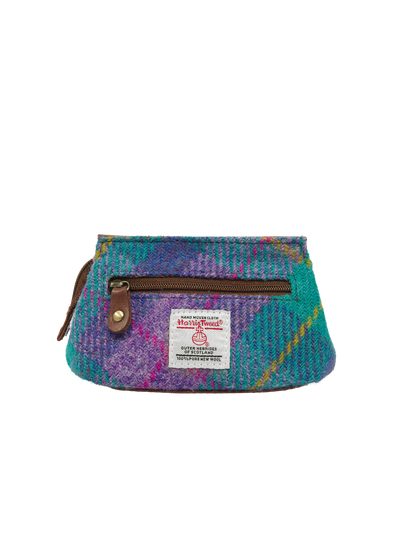 Harris Tweed Engraved Coin Purse A0222