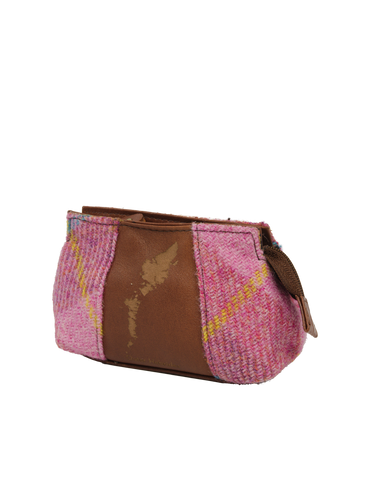 Harris Tweed Engraved Coin Purse - A0223