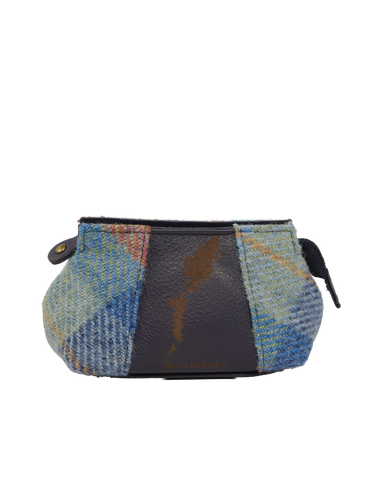 Harris Tweed Engraved Coin Purse - A0226