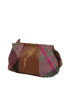 Harris Tweed Engraved Coin Purse A0254