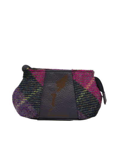 Harris Tweed Engraved Coin Purse A0257
