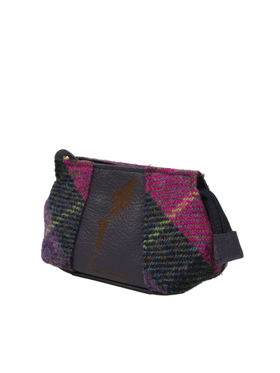 Harris Tweed Engraved Coin Purse A0257