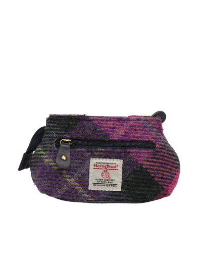Harris Tweed Engraved Coin Purse A0257