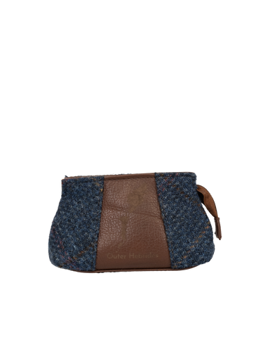 Harris Tweed Engraved Coin Purse - A0260