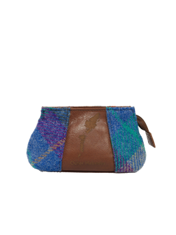 Harris Tweed Engraved Coin Purse A085