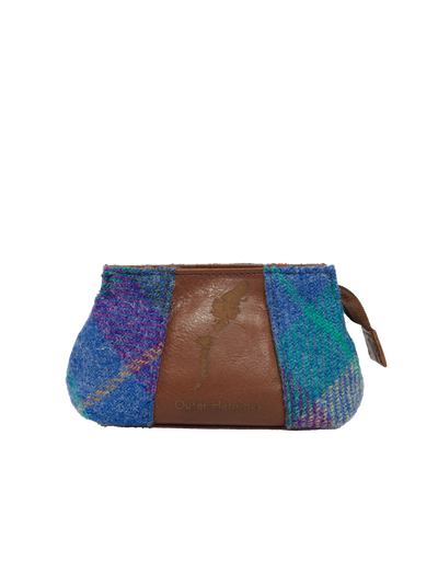 Harris Tweed Engraved Coin Purse A085