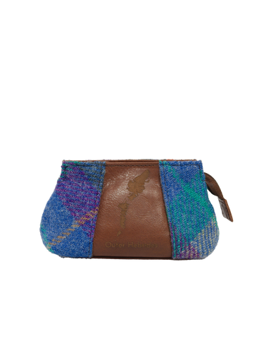 Harris Tweed Engraved Coin Purse - A085