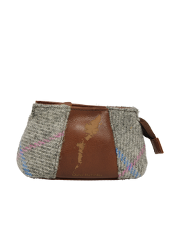 Harris Tweed Engraved Coin Purse A095