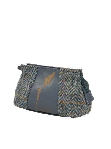 Harris Tweed Engraved Coin Purse - HB132