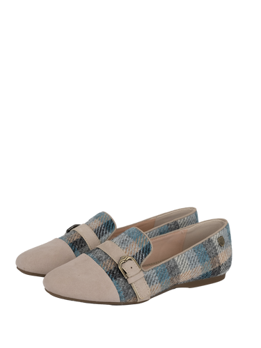 Harris Tweed Fiona Shoe - Islander Tartan