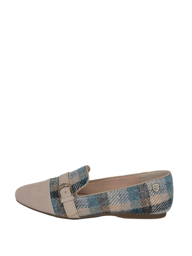 Harris Tweed Fiona Shoe - Islander Tartan