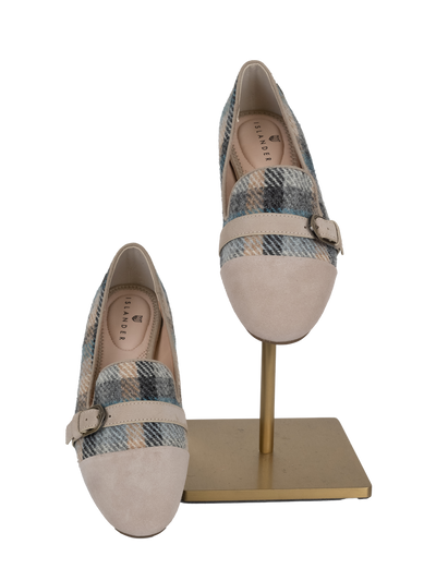 Harris Tweed Fiona Shoe - Islander Tartan