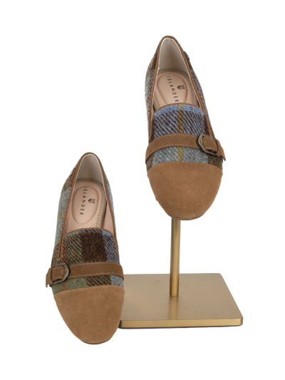 Harris Tweed Fiona Shoe - Macleod (A017)