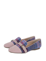 Harris Tweed Fiona Shoe - Pink Blue