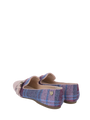 Harris Tweed Fiona Shoe - Pink Blue
