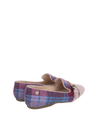 Harris Tweed Fiona Shoe - Pink Blue
