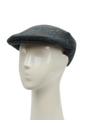 Harris Tweed Flat Cap Blue Multi (FW2018)