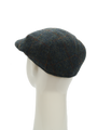 Harris Tweed Flat Cap Blue Multi (FW2018)
