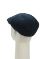 Harris Tweed Flat Cap Navy Herringbone (FW3302)