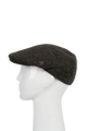 Harris Tweed Flat Cap - Forest Green Herringbone (FW2016)