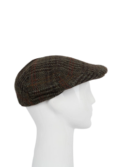 Harris Tweed Flat Cap - Glencheck (FW)