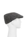 Harris Tweed Flat Cap - Grey HB w/OC (PJ)