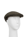 Harris Tweed Flat Cap - HB160 Forest Green (HW)