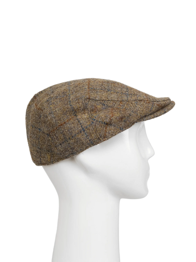 Harris Tweed Flat Cap - Mushroom (HH)