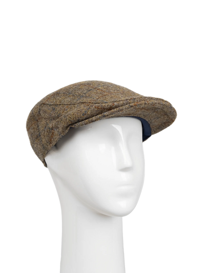 Harris Tweed Flat Cap - Mushroom (HH)