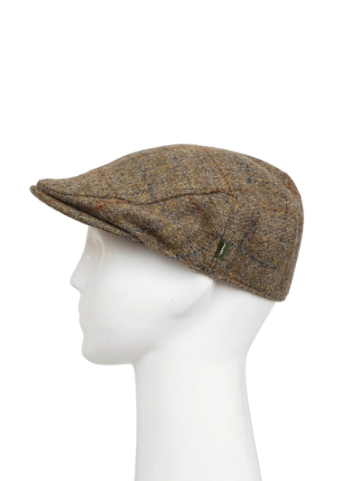Harris Tweed Flat Cap - Mushroom (HH)