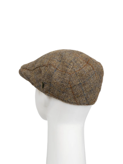 Harris Tweed Flat Cap - Mushroom (HH)