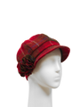 Harris Tweed Ladies Flower Hat - A001 (HW)