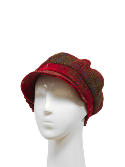 Harris Tweed Ladies Flower Hat - A001 (HW)