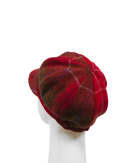 Harris Tweed Ladies Flower Hat - A001 (HW)