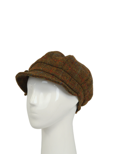 Harris Tweed Ladies Flower Hat - A0116 (HW)