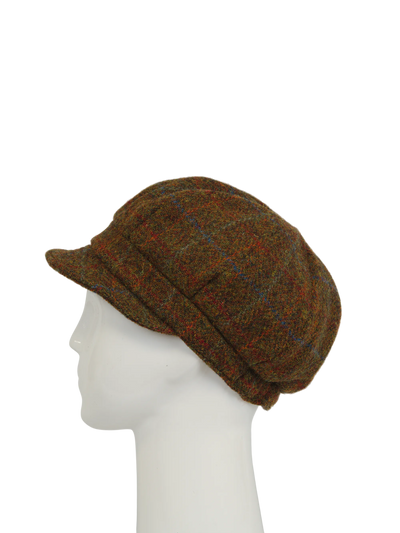 Harris Tweed Ladies Flower Hat - A0116 (HW)