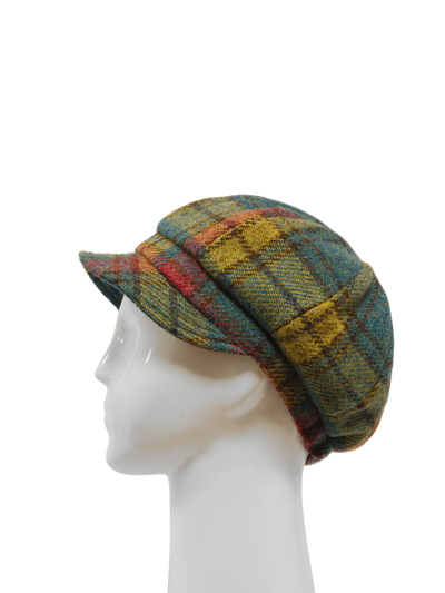 Harris Tweed Ladies Flower Hat - A0194 (HW)