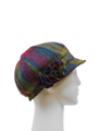 Harris Tweed Ladies Flower Hat - A0195 (HW)