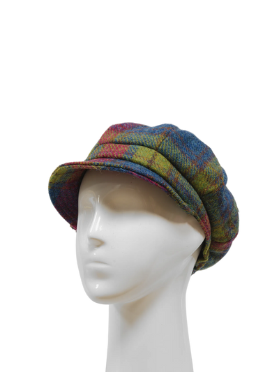 Harris Tweed Ladies Flower Hat - A0195 (HW)