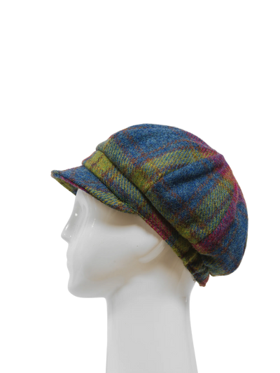 Harris Tweed Ladies Flower Hat - A0195 (HW)