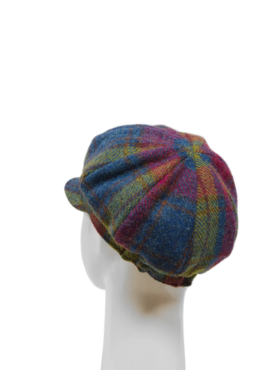 Harris Tweed Ladies Flower Hat - A0195 (HW)