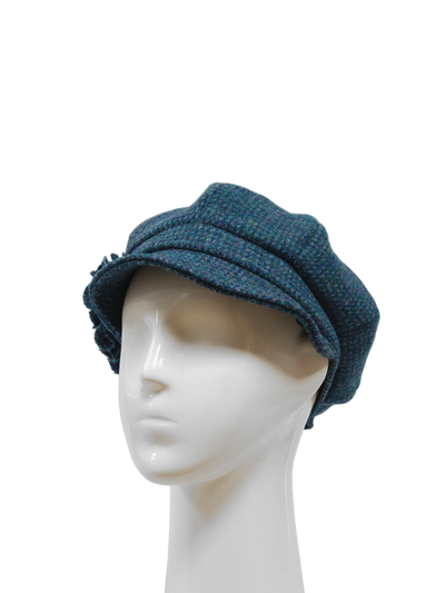 Harris Tweed Ladies Flower Hat - A0197 (HW)