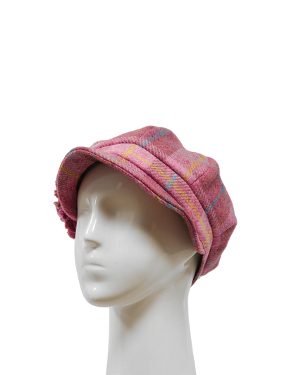 Harris Tweed Ladies Flower Hat - A0223 (HW)