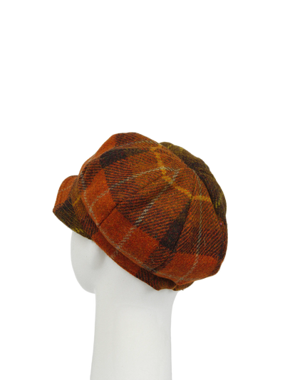 Harris Tweed Ladies Flower Hat - A0258 (HW)