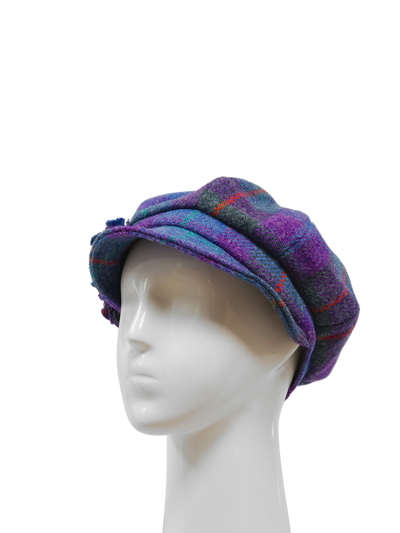 Harris Tweed Ladies Flower Hat - A089 (HW)