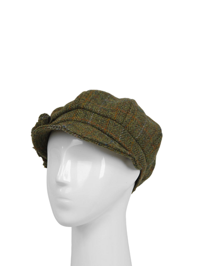 Harris Tweed Ladies Flower Hat - HB103 (HW)