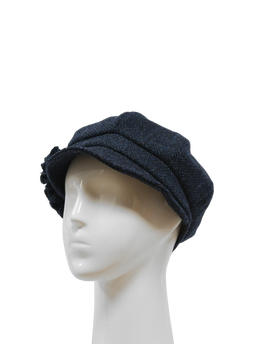 Harris Tweed Ladies Flower Hat - HB104 (HW)