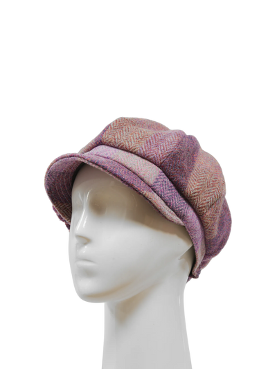 Harris Tweed Ladies Flower Hat - HB145 (HW)