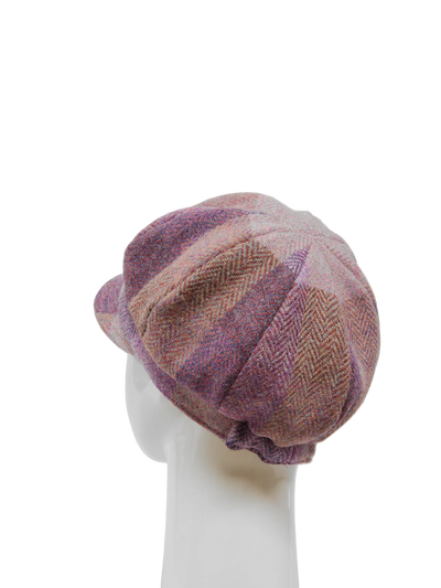 Harris Tweed Ladies Flower Hat - HB145 (HW)