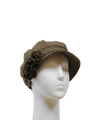 Harris Tweed Ladies Flower Hat - HB40 (HW)